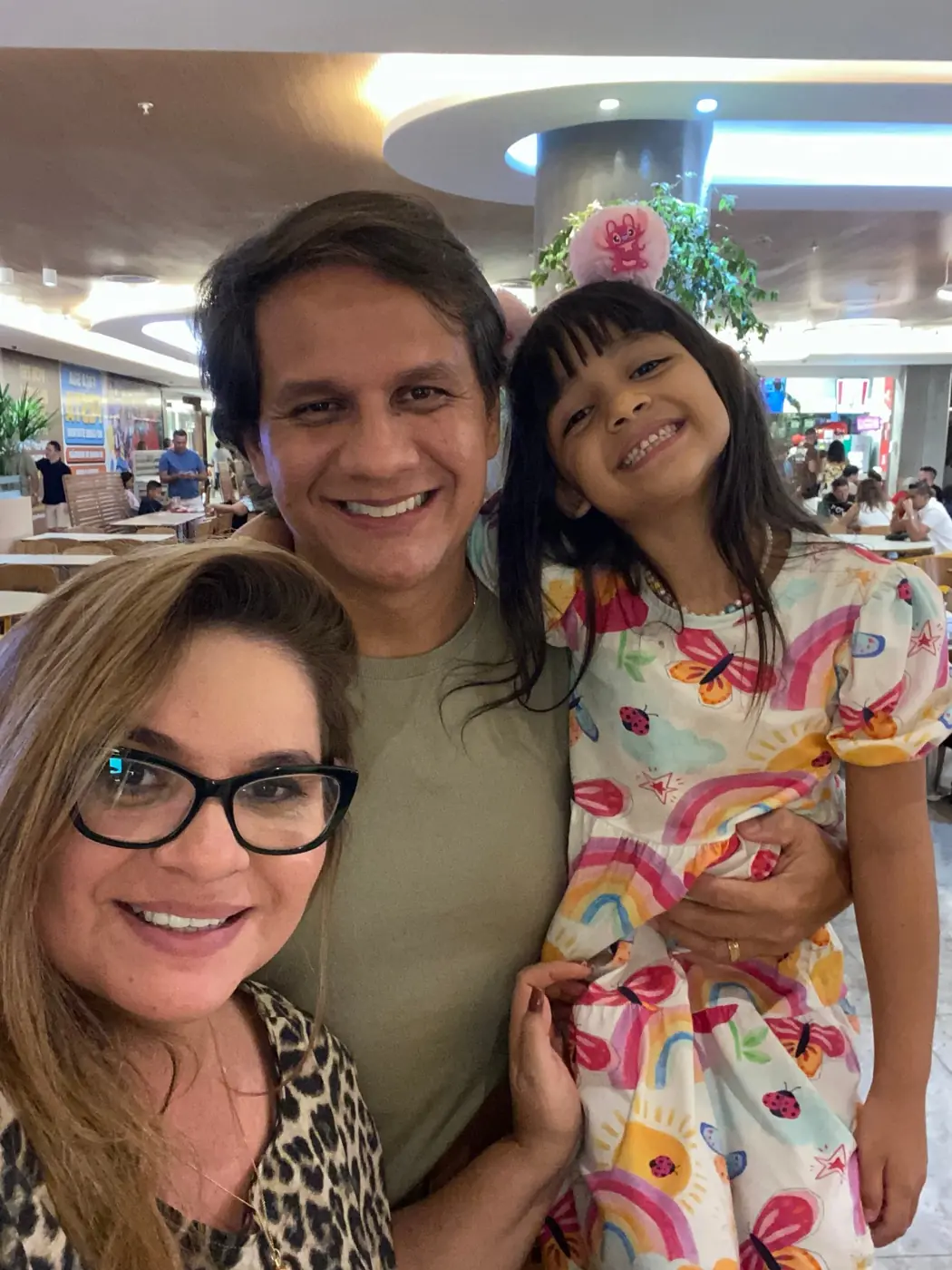 Nilo com a família